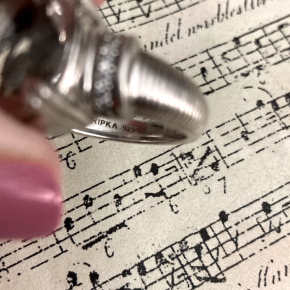 Judith Ripka Bold Clear Ring - Picture 4 of 4